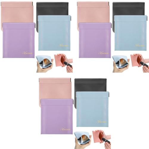 MAYCREATE® 4 Pack Mini Makeup Bag Small Pouches for Women Pu Cosmetic Squeeze Top Pocket Storage Pouch Coin Purse Lipstick Jewelry Accessories Self-Closing 4.3X4.7In Assorted 3PCS MAYCREATE® 4 Pack Mini Makeup Bag Small Pouches for Women Pu Cosmetic Squeeze Top Pocket Storage Pouch Coin Purse Lipstick Jewelry Accessories Self-Closing 4.3X4.7In Assorted 3PCS